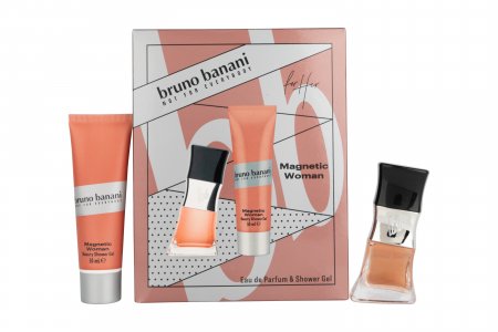 Bruno Banani Magnetic Woman Gift Set 30ml EDP + 50ml Shower Gel