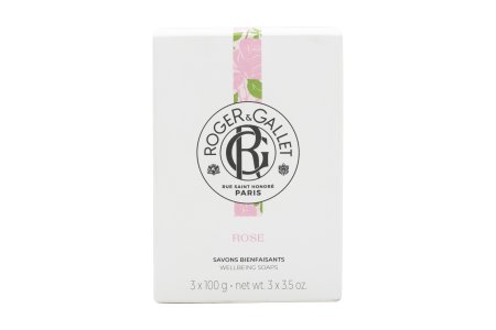 Roger & Gallet Rose Bar of Soap 3 x 100g