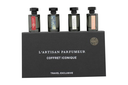 L'Artisan Parfumeur Iconique Set - Passage Danfe EDT 5ml +En Aire De Bretagne EDP 5ml + Chasse Au Papion EDT 5ml + Memo World Rose EDP 5ml