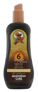 Australian Gold Spray Gel with Bronzer 237ml SPF6