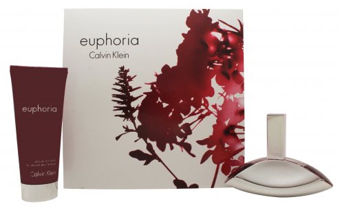 Calvin Klein Euphoria Gift Set 50ml EDP + 100ml Body Lotion