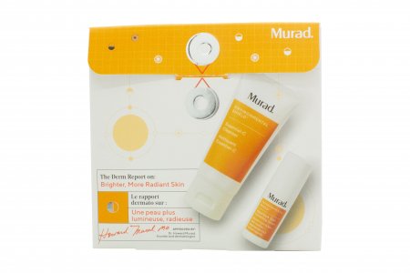 Murad The Derm Report Brighter More Radiant Skin Set 60ml Cleanser + 10ml Dark Spot Correcting Serum (This gift set contains:
1x 60ml Essential-C Cleanser
1x 10ml Rapid Dark Spot Correcting Serum)