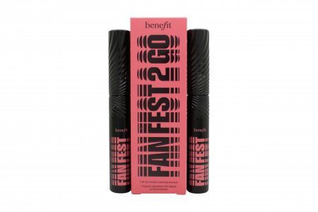 Benefit Fan Fest Fanning & Volumizing Mascara Duo Set 2x 8.5g Fanfest Volumizing Black Mascara