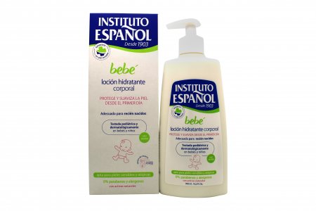 Instituto Espa?ol Beb? Baby Moisturizing Body Lotion Newborn Sensitive Skin Without Allergens 300ml