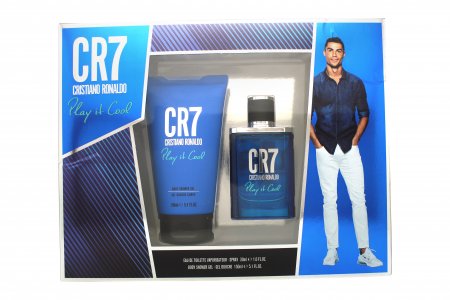 Cristiano Ronaldo CR7 Play It Cool Gift Set 30ml EDT Spray + 150ml Shower Gel