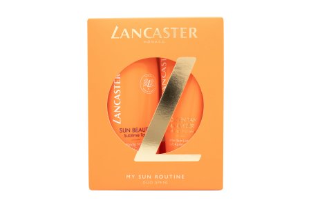 Lancaster My Sun Routine Gift Set - Sun Beauty Sublime Tan SPF 50 Body Milk 175ml +  Golden Tan Maximizer After Sun Lotion 125ml