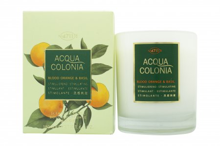 M?urer & Wirtz 4711 Acqua Colonia Blood Orange & Basil Candle 180g