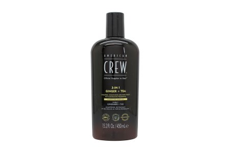 American Crew 3-In-1 Ginger + Tea Shampoo 450ml