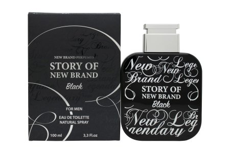 New Brand Story Of Black For Men Eau de Toilette 100ml Spray