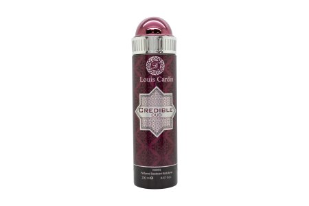 Louis Cardin Credible Oud Perfumed Deodorant Body Spray 200ml