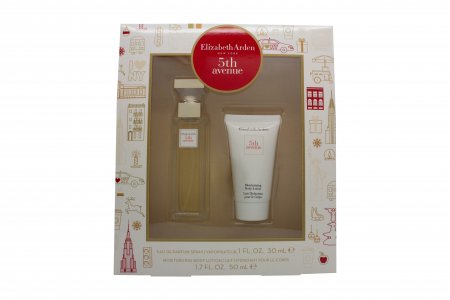 Elizabeth Arden Fifth Avenue Gift Set 30ml EDP  + 50ml Body Lotion