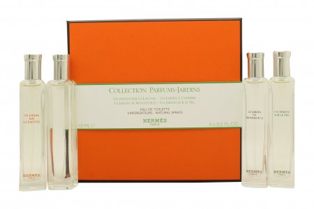 Herm?s The Parfums-Jardin Collection Travel Gift Set 4 Pieces